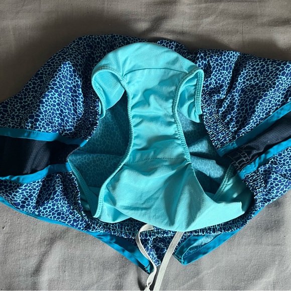 Blue Black Spotted Nike Dri-Fit shorts - Picture 4 of 5